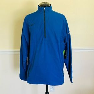 NWT NIKE GOLF DRI-FIT BLUE WIND PROOF JACKET